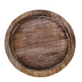 JWDX Baking Trays and Trays Clearance, Rustic Wooden Tray Candle Holder Plate Pillar Candle Tray Wood for Farmhouse Kitchen Countertop Coffee Table Home Decor COL
