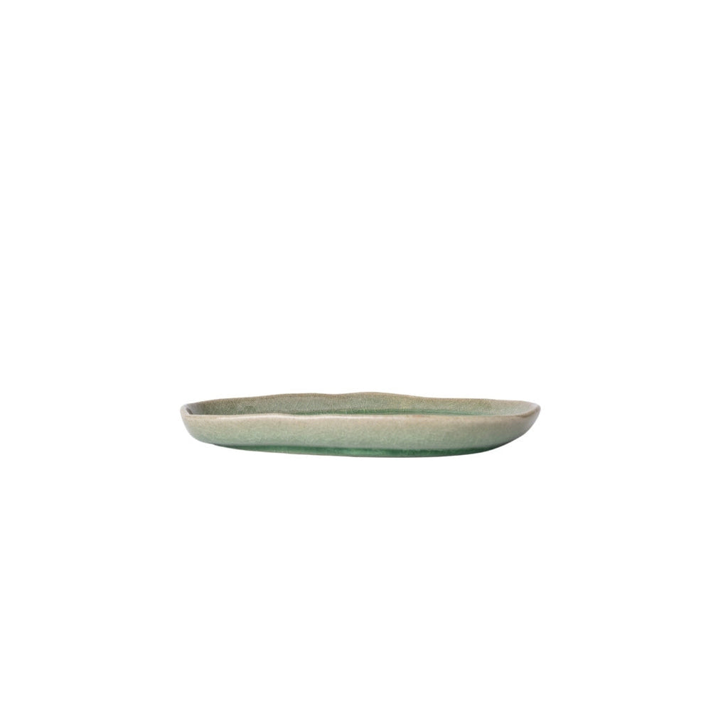 Saucer Arc Green Glaze