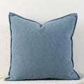 Hazy Blue Nordic Herringbone Chenille Pillowcases