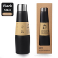 Black Premium Stainless Steel Vacuum Insulated Bottle