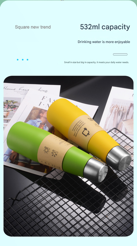 Black Premium Stainless Steel Vacuum Insulated Bottle